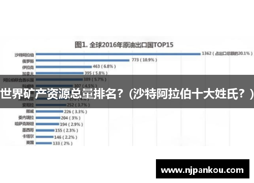 世界矿产资源总量排名？(沙特阿拉伯十大姓氏？)